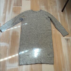 Uniqlo Gray Women's Sweater Dress